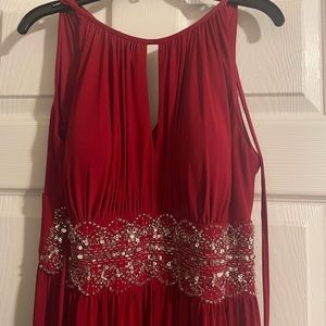 Stunning Prom Dress in Deep Red Size 6!!